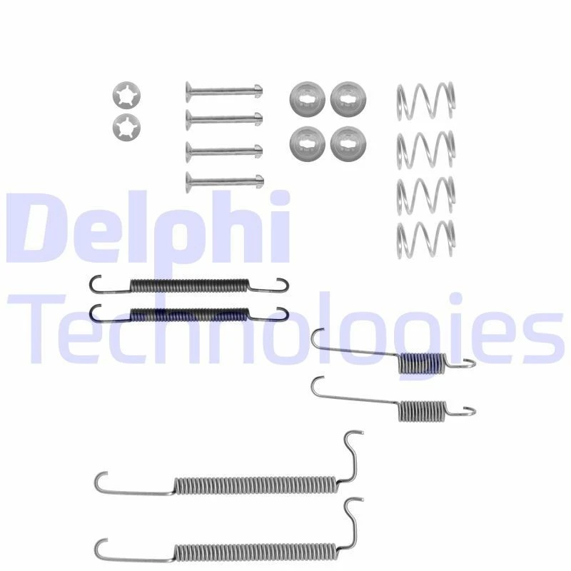 Image of DELPHI Brake shoe fitting kit DELPHI LY1046