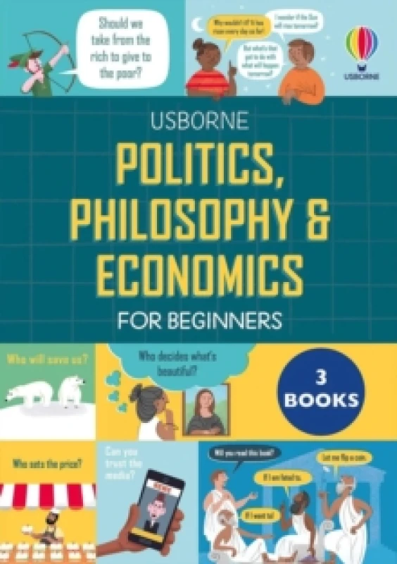 Image of Politics, Philosophy & Economics For Beginners Slipcase Multiple-component retail product, slip-cased