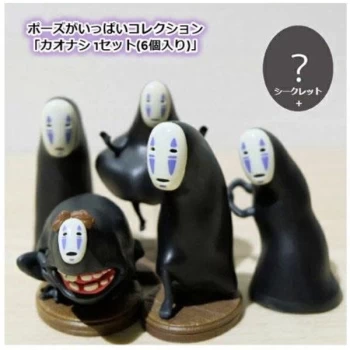 Image of Spirited Away Mini Figures No-Face 5 - 8cm Display (6)