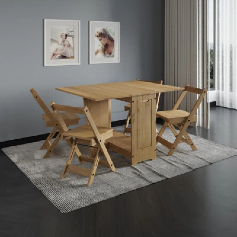 Image of MERCERS FURNITURE Corona Butterfly Dining Set 5060765291018