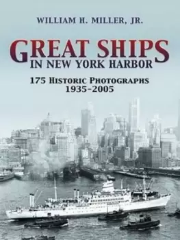 Image of Great Ships in New York Harbor by William H. Miller