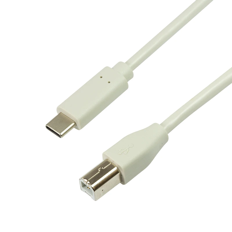 Image of LogiLink CU0160 USB cable USB 2.0 1m USB C USB B White