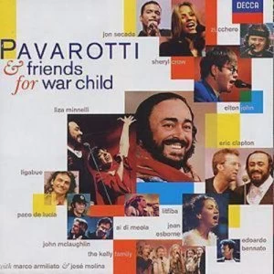 image of Pavarotti & Friends For A War Child by Litfiba CD Album