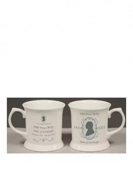 Image of Signature Gifts Commemorative Hrh Prince Philip Bone China Tankard