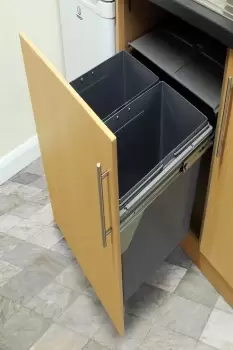 Image of KuKoo 90L Pull Out Recycle Waste Bin