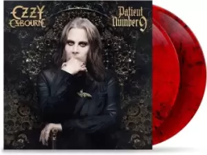 image of Ozzy Osbourne Patient Number 9 - Transparent Red & Black Marbled Vinyl - Sealed 2022 UK 2-LP vinyl set 19439939221