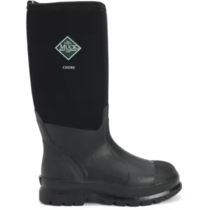 Image of Chore Classic Hi Patterned Wellington Black Size 7