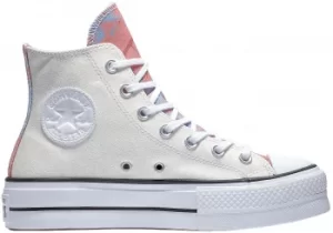 Converse Chuck Taylor All Star Lift White Pink Salt Black Sneakers High white