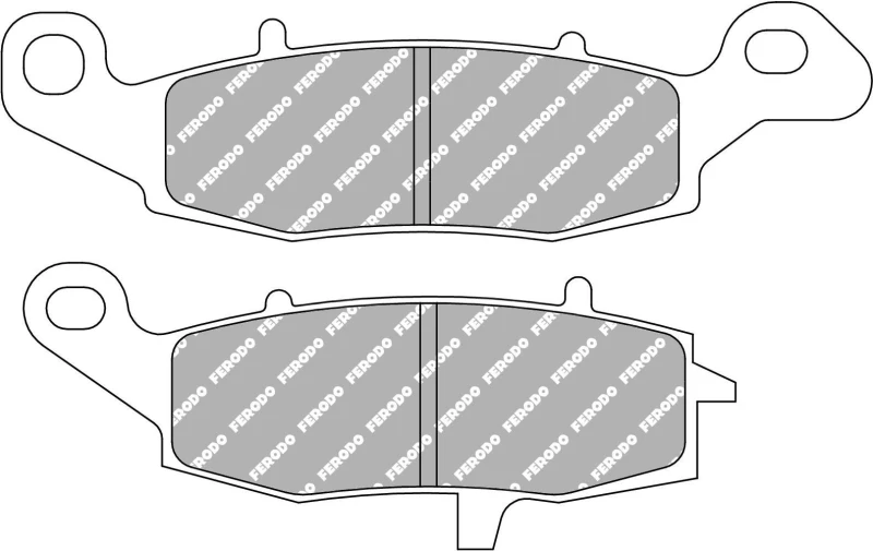 Image of Brake pad set FERODO RACING FDB2048EF