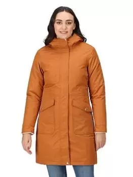 Image of Regatta Romine Waterproof Insulated Jacket - Copper, Copper, Size 12, Women