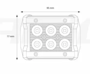 Image of AMiO Worklight 02431