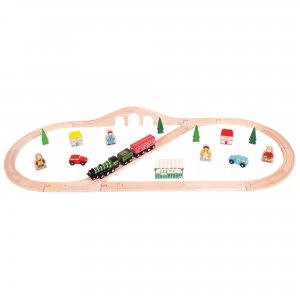 Image of Bigjigs Rail Flying Scotsman Train Set