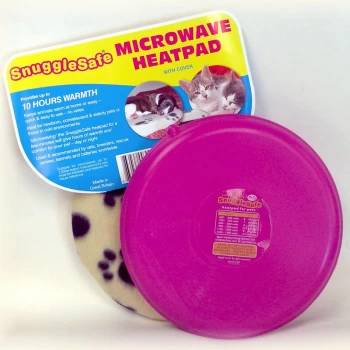 Image of SnuggleSafe Heat Pad for Pets - SnuggleSafe Heat Pad & Fleece Cover