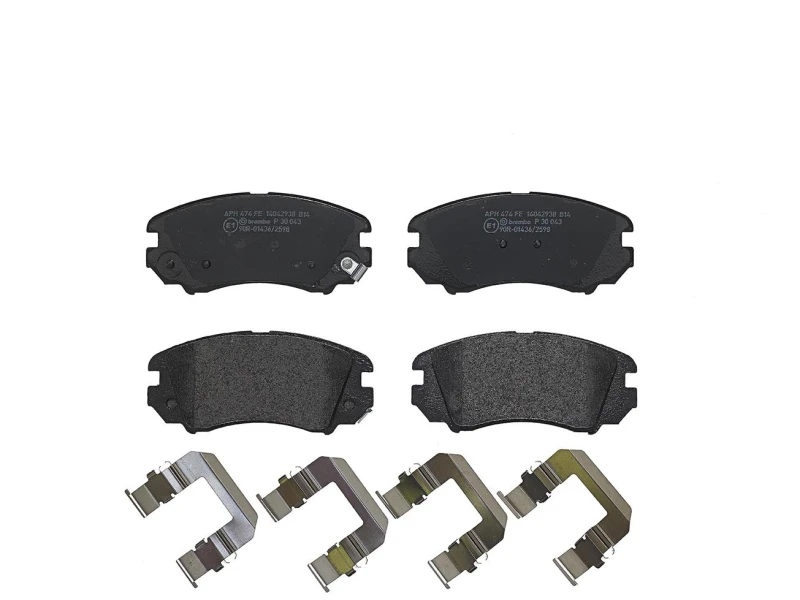 Image of BREMBO Brake pad set BREMBO P 30 043