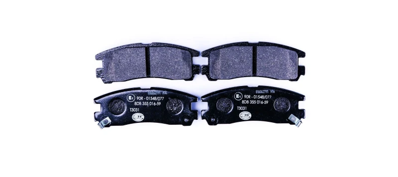 Image of HELLA Brake pad set HELLA 8DB 355 016-591