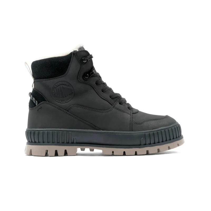 Image of Palladium Sneakers Palladium Pallashock Warm WP Noir Unisex 37
