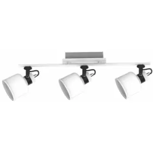 image of Netlighting Pako Ceiling Spotlight Bar White, 50cm, 3x E14