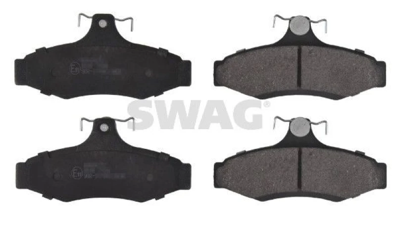 Image of Brake pad set SWAG 89 91 6507