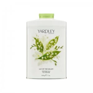 image of Yardley Lily of The Valley Talc 200g