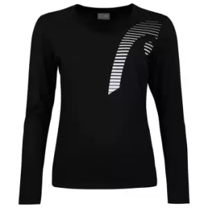 Image of Head Club Linda LS T-Shirt Womens - Black