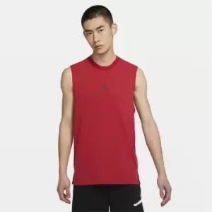 Image of Air Jordan DF Sleeveless T Shirt Mens - Red