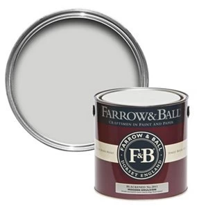 Image of Farrow & Ball Modern Blackened No. 2011 Matt Emulsion Paint 2.5L