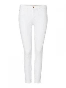 image of Joes Jeans The Icon Mid Rise Crop Jean White