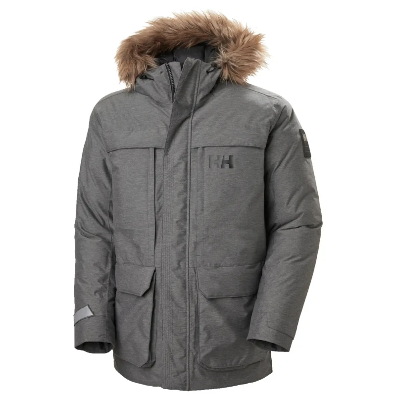 Image of Helly Hansen Parka Helly Hansen Nordsjo Gris Unisex 2XL