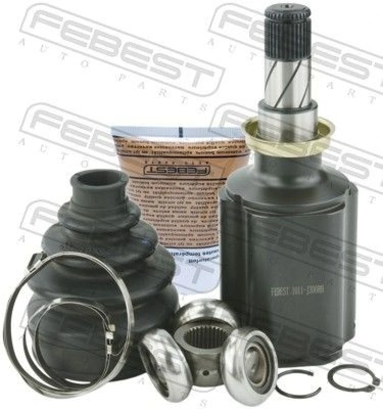 Image of FEBEST 1011-J300RH CV Joint Front Axle Right Joint Kit,drive shaft (5)