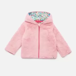Image of Joules Babies' Cuddle Cat Hood Fleece Jacket - 18-24 months