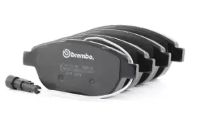 Image of BREMBO Brake pad set OPEL,FIAT,CHRYSLER P 23 087 51928528,71752990,71754803 71770981,71772222,71772521,77362092,77362195,77362712,77363958,77364473