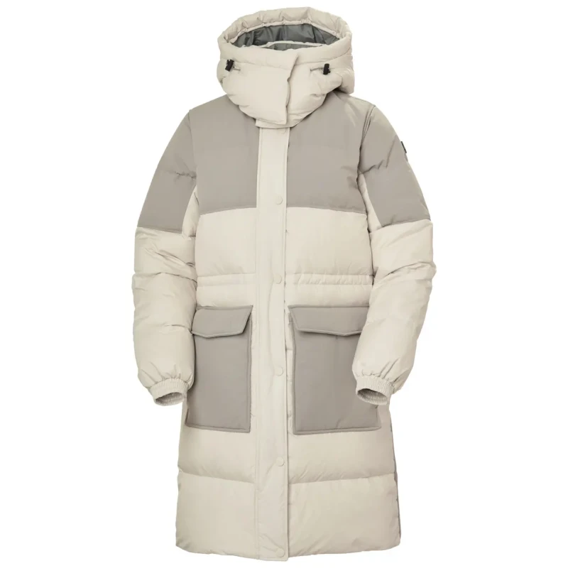 Image of Helly Hansen Womens Helly Hansen Escape Down Midi Puffer Beige Female L