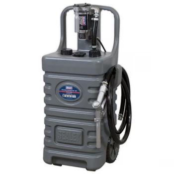 Image of Sealey DT55GCOMBO1 Mobile Dispensing Tank 55L with Diesel Pump - Grey