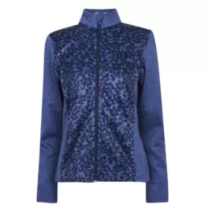 Image of Callaway Printed Fleece Ladies - Blue