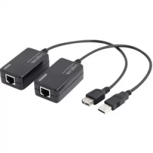 image of LogiLink UA0021D USB 1.1 Extension via RJ45 network cable 60 m