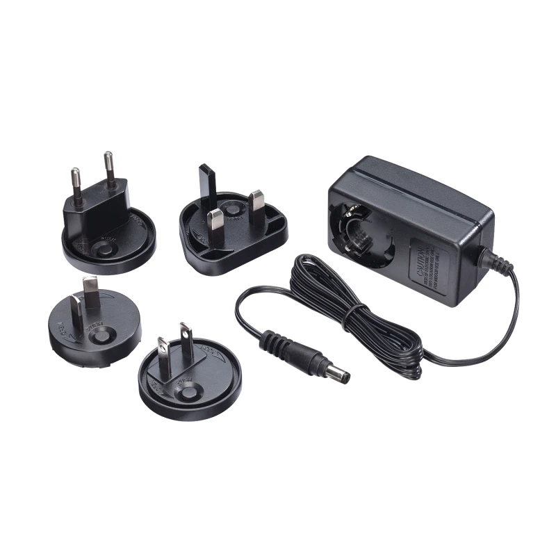 Image of Lindy 12VDC 1.25A Multi-country Power Supply. 5.5/2.1mm