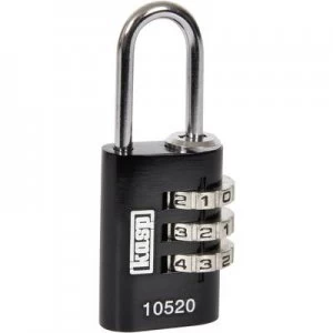 image of Kasp K10520BLAD Padlock 20 mm Black Combination