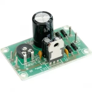 image of 115967 PCB Voltage Regulator Kit for LM317-T 1.2-32VDC (Volt Reg n...