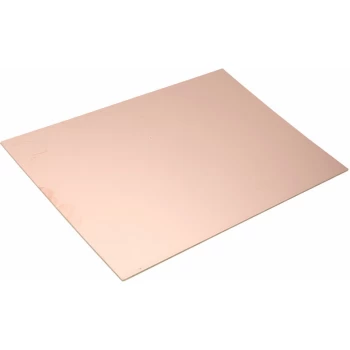 image of 341028 Copper Clad Single Sided FR2 Epoxy Paper 233 x 160mm - R-tech