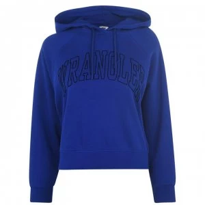 image of Wrangler Retro Hoodie - Cobalt Blue