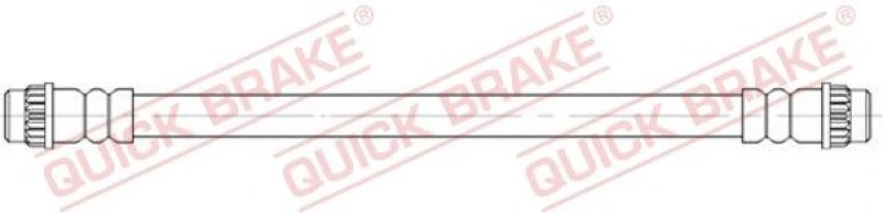 Image of QUICK BRAKE Brake hose QUICK BRAKE 25.065