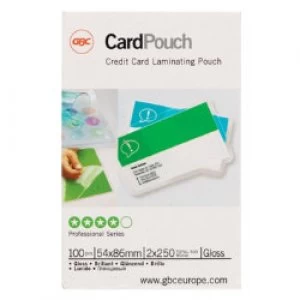 Image of GBC Laminating Pouches Glossy 150 Microns ID 100 Pieces