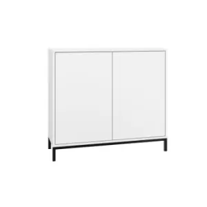 Image of Out & Out Original Vola White Sideboard 2 Doors 90Cm