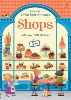 Image of Little First Stickers Shops by Abigail Wheatley