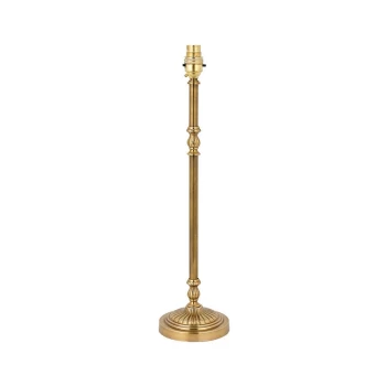 image of Fitzroy 1 Light Table Lamp Brass - Base Only, B22