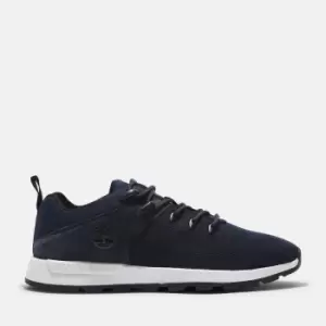 Image of Timberland Sprint Trekker Knit Trainer For Men In Navy, Size 10