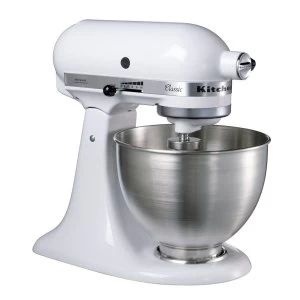 image of KitchenAid Classic 5K45SSBWH 4.3L Stand Mixer