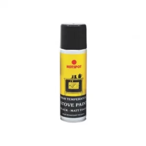 image of Hotspot Spray Stove Paint Matt Black 150ml