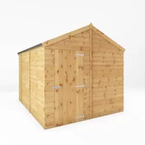 image of Mercia 10ft x 8ft Premium Windowless Shiplap Apex Shed