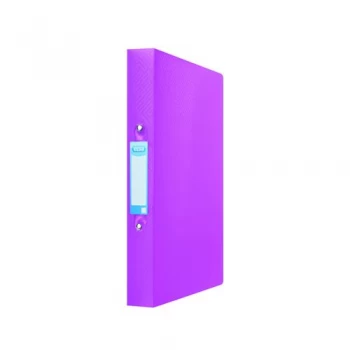 Image of Elba Ring Binder 25mm Capacity A4 Pink 400104457